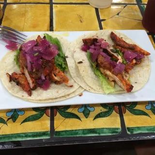 Tacos De Pollo Asado (order Of 2)-