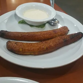 Platano Con Crema-