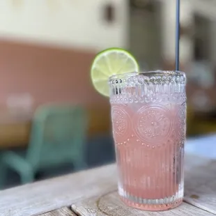 Prickly pear margarita