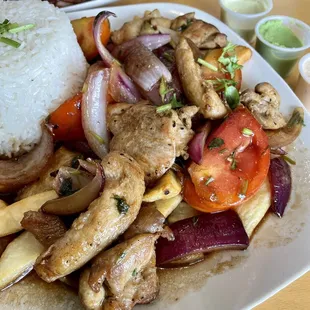 Lomo Saltado Chicken
