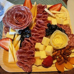 Charcuterie boards we made