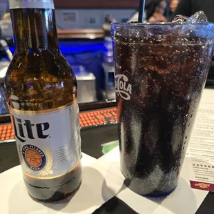 Miller Lite &amp; Dr. Pepper