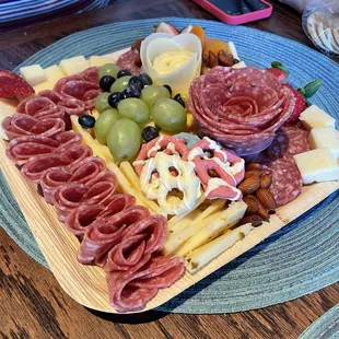 Charcuterie boards we made