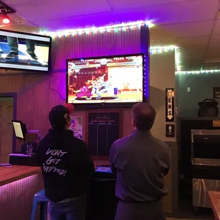 Old School video game action