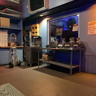 a view of the outside of the restaurant
