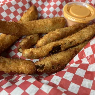 Fried pickles