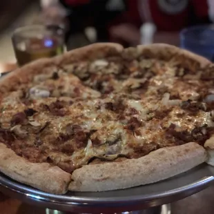 pizza, food