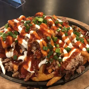 Loaded fries ( pulled pork !!!!!