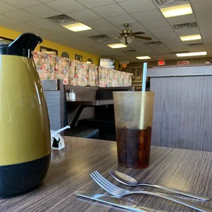 Ample seating at the Chick-A-Dee Family Restaurant