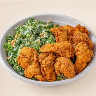Kale salad with Chicken