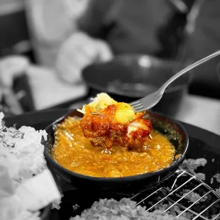 Soy garlic chicken dipping the tonkatsu house sauce