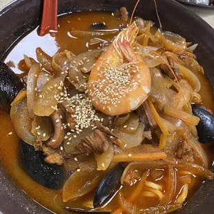 Seafood Noodle Soup