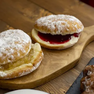 donuts, dough desserts, food