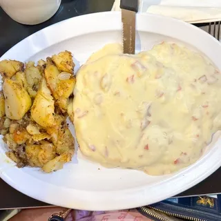 101. Creamed Chipped Beef Platter