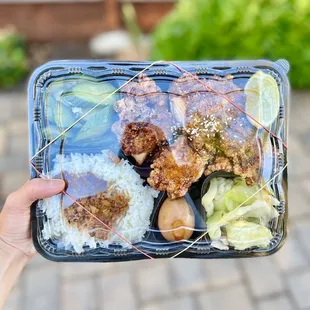 #B2. Grilled Gpie Rice Plate