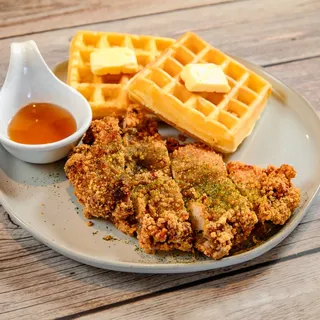 #B15 Gpie Chicken n waffles