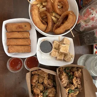 #F21. Vegetarian Spring Rolls
