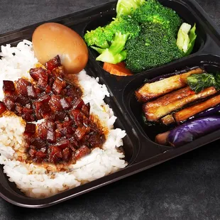 B10 Minced pork rice plate