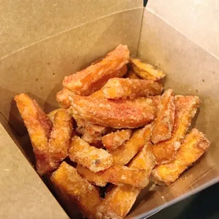 #F5. Sweet Potato Fries w/ Plum Powder