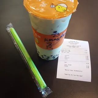 #D3. Honeydew Milk Tea(Green Tea)