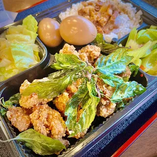 #B3. Popcorn Chicken Rice Plate