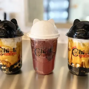 Boba drinks
