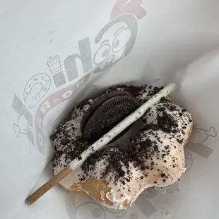 Oreo Single Mochi Donut