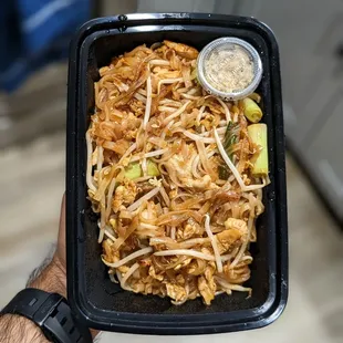 Pad Thai with Chicken @bilalandjesseatfood