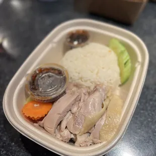 Hainan Steamed Chicken Rice