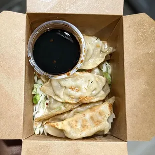 Chicken and Veggie Dumplings @bilalandjesseatfood