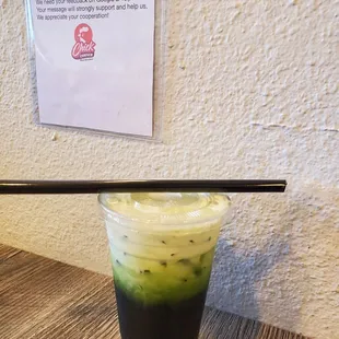Thai green tea