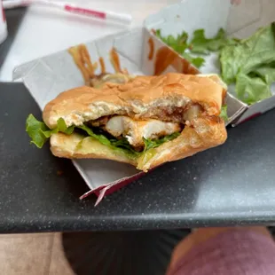 ows a sandwich and a salad