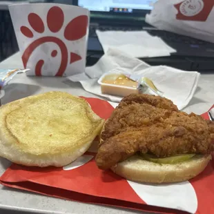 This is not a "spicy deluxe" sandwhich