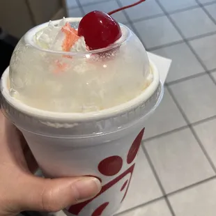 Peach Milkshake