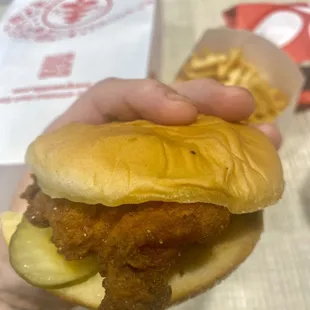 Spicy Chicken Sandwich   Time