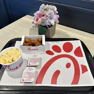 8 piece Chicken Nuggets and Mac &amp; Cheese