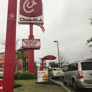 Chick-fil-A Sign