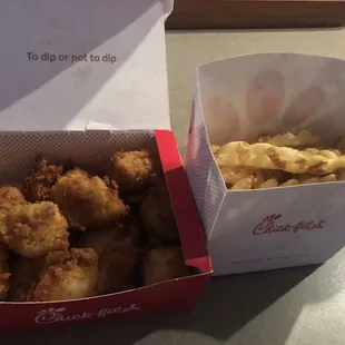 Chick-fil-A Nuggets Chick-fil-A Waffle Potato Fries