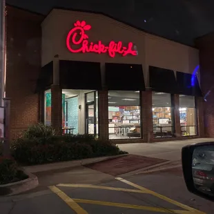 Front of the restaurant