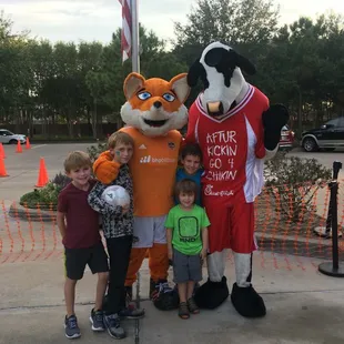 Family Night with our friends from Houston Dynamo!