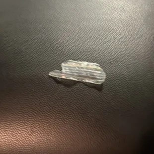 Piece of plastic in my bowl of soup