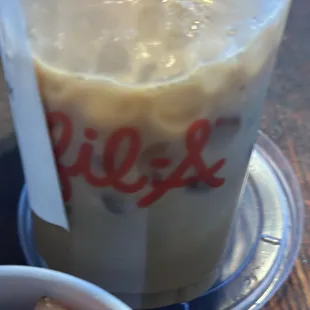 Vanilla iced coffee