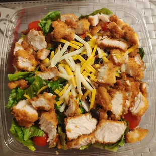 Spicy southwest salad