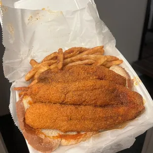 Catfish dinner