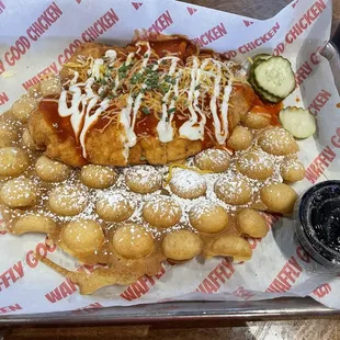 Canadian Buffalo Bubble Waffle