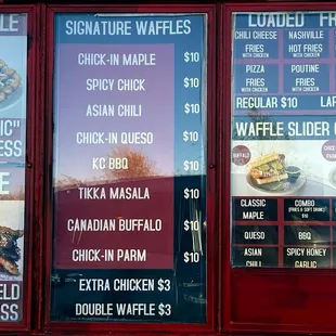 Drive-Thru Menu Board (1 of 2)