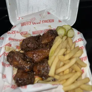 Spicy Honey Wings - 6 Wings