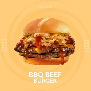 a bbq beef burger