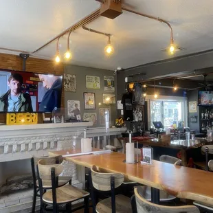 Interior of restaurant