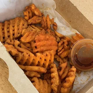Hot Sweet Potato Waffles